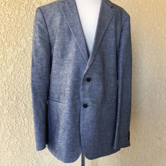 Theory Men’s‎ Sport Coat Blazer Gray Size 42